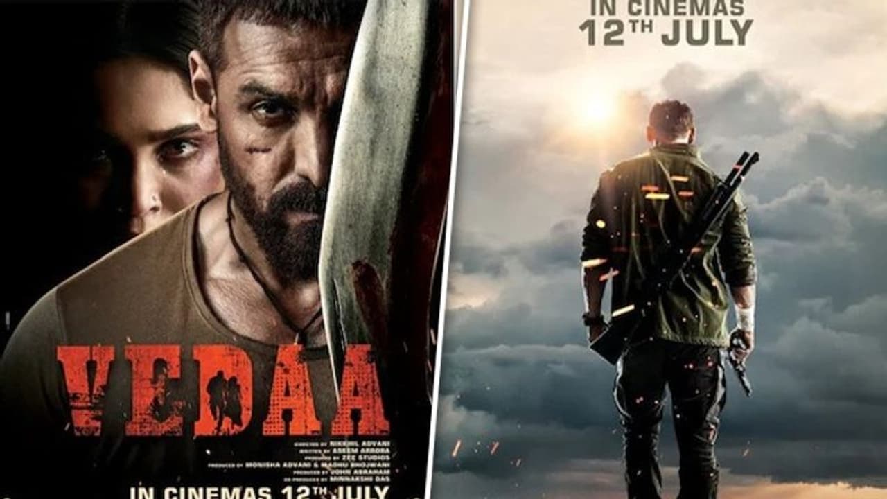 Vedaa: John Abraham shares poster of his latest film featuring Sharvari Wagh; release date is out Vedaa: John Abraham shares poster of his latest film featuring Sharvari Wagh; release date is out