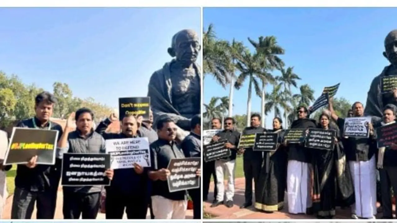 நெருங்கும் தேர்தல்.... பாஜக அரசுக்கு எதிராக களம் இறங்கிய திமுக... BJPLootingOurTax என டிரெண்ட் செய்து அதிரடி