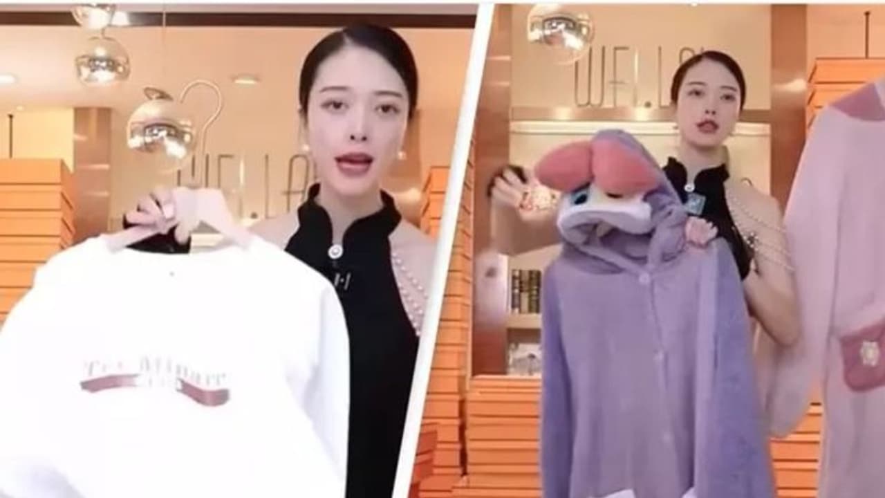 Chinese woman makes 120 crore weekly with jaw dropping 3 second reviews; Unbelievable success stuns (WATCH)