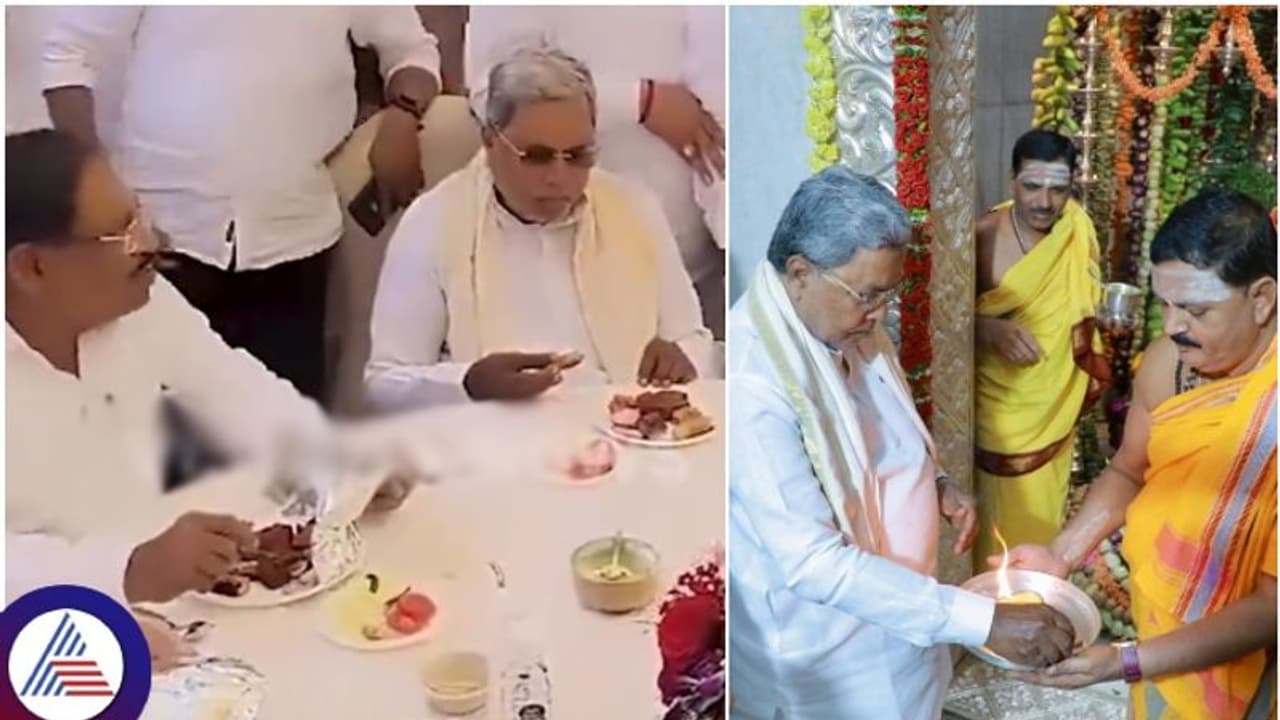 ದಿಲ್ಲೀಲಿ ಮಾಂಸ ತಿಂದು ಸುತ್ತೂರು ಮಠಕ್ಕೆ ಹೋದ್ರಾ ಎಂದ್ರೆ, ಡೋಂಟ್ ಆಸ್ಕ್ ಸಿಲ್ಲಿ ಕ್ವೆಶ್ಚನ್ಸ್ ಅಂದ್ರು ಸಿದ್ದರಾಮಯ್ಯ