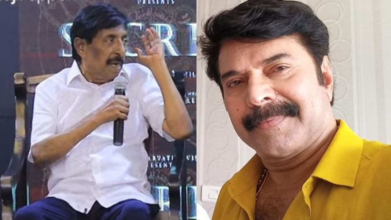 അതുകേട്ടതും മമ്മൂട്ടി അലറി, അവാര്ഡ് വേദിയില് രാഷ്ട്രപതിയും ഭയന്നു; വെളിപ്പെടുത്തി ശ്രീനിവാസൻ അതുകേട്ടതും മമ്മൂട്ടി അലറി, അവാര്ഡ് വേദിയില് രാഷ്ട്രപതിയും ഭയന്നു; വെളിപ്പെടുത്തി ശ്രീനിവാസൻ