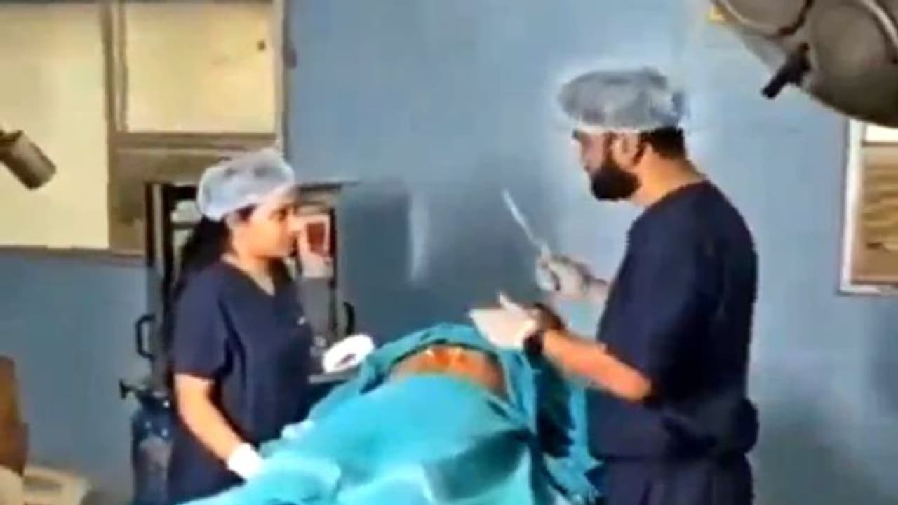 Doctor terminated for pre wedding photoshoot inside operation theatre (WATCH)
