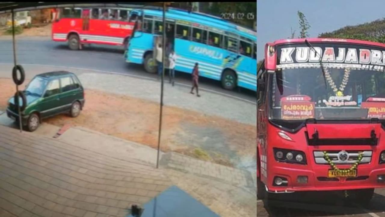 പൊതുനിരത്തിൽ പോരടിച്ച് 'കുടജാദ്രിയും ഖസർമുല്ല'യും, ഒടുവിൽ ലൈസൻസ് റദ്ദാക്കി ആർടിഒ പൊതുനിരത്തിൽ പോരടിച്ച് 'കുടജാദ്രിയും ഖസർമുല്ല'യും, ഒടുവിൽ ലൈസൻസ് റദ്ദാക്കി ആർടിഒ