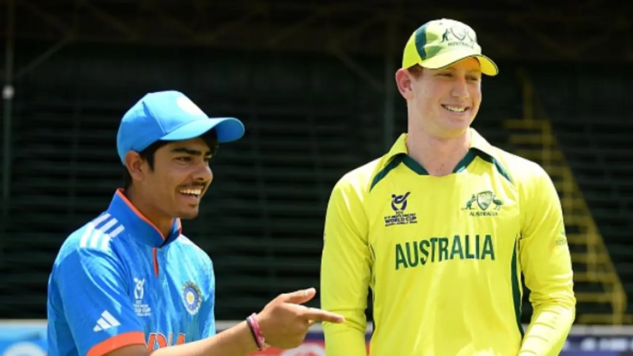 IND U19 vs AUS  U19: Australia posts 253/7 as Raj Limbani shines with three wickets for India in Benoni