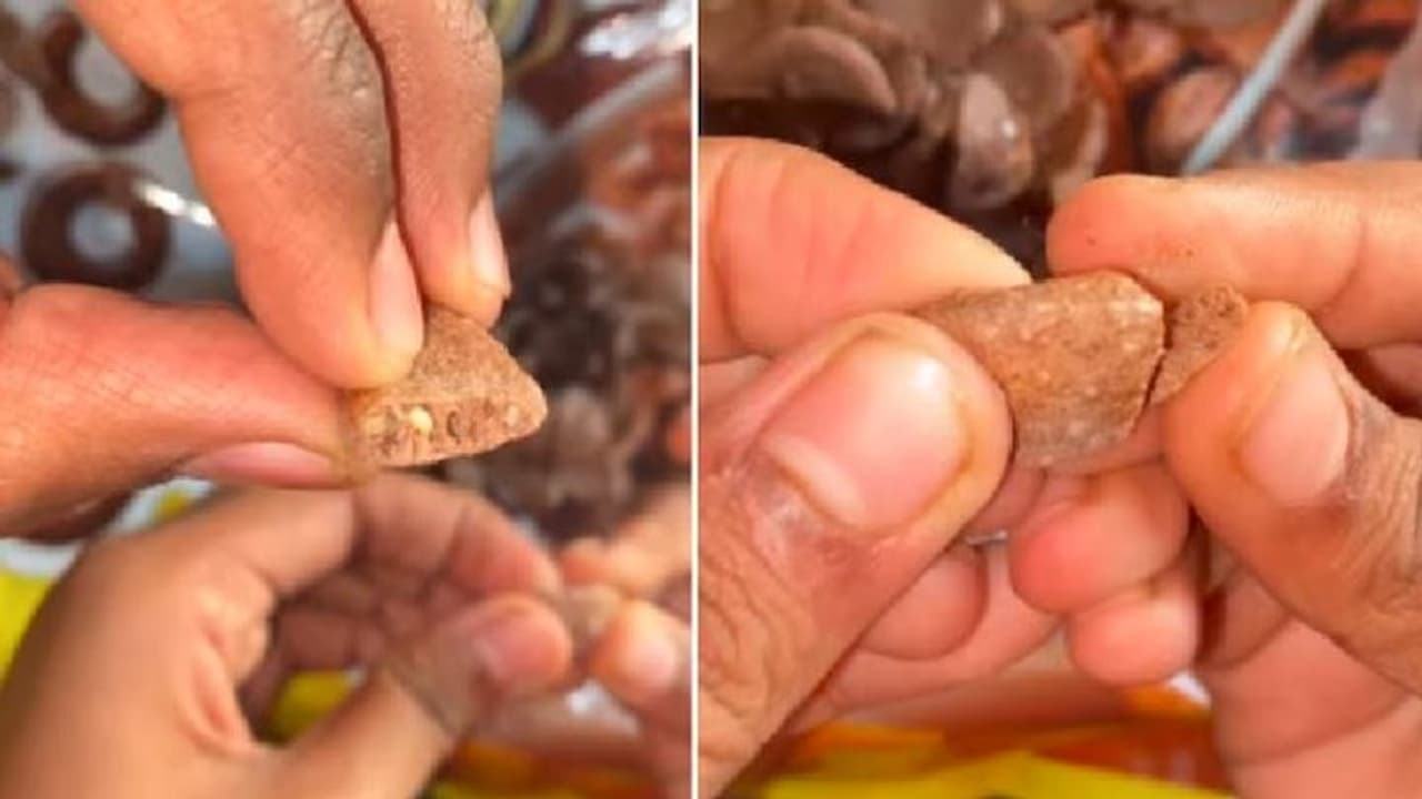 ಕೆಲ್ಲಾಗ್ಸ್ ಚೋಕೋಸ್‌ ಪ್ಯಾಕೆಟ್‌ನಲ್ಲಿ ಸಿಕ್ತು ಹುಳು, ಗ್ರಾಹಕರಿಗೆ ಗಾಬರಿ; ವೀಡಿಯೋ ವೈರಲ್‌