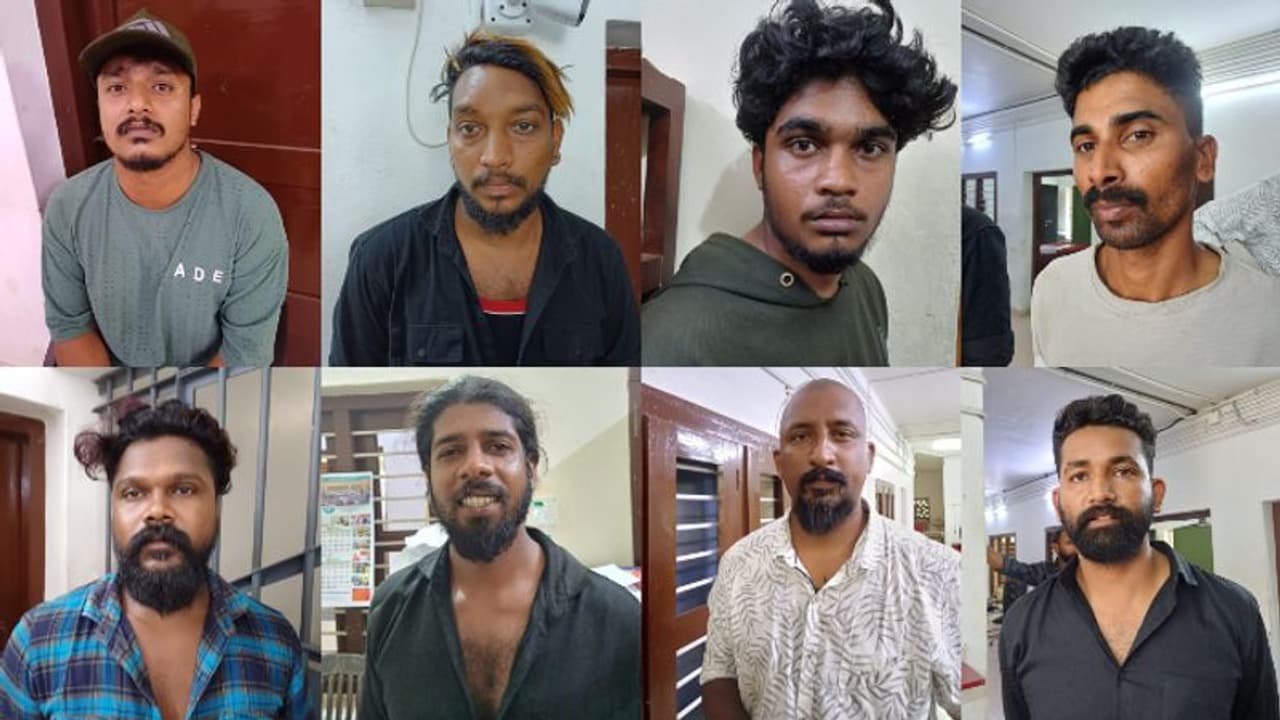 ഷാൻ വധക്കേസ് പ്രതി ഉൾപ്പെടെയുള്ള ഗുണ്ടാ സംഘം പിടിയിൽ; പ്രതികളെ പിടികൂടിയത് വീട് വളഞ്ഞ്