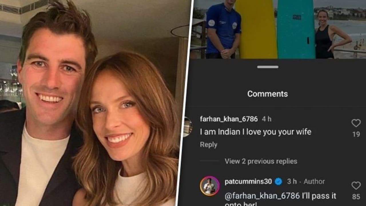 Pat Cummins' epic response to Indian fan's 'I love your wife' comment on Valentine's Day Insta post wins heart