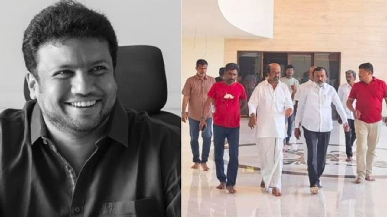 சைதை துரைசாமி மகன் வெற்றி துரைசாமி மறைவு.. நேரில் சென்று ஆறுதல் தெரிவித்த நடிகர் ரஜினிகாந்த்..