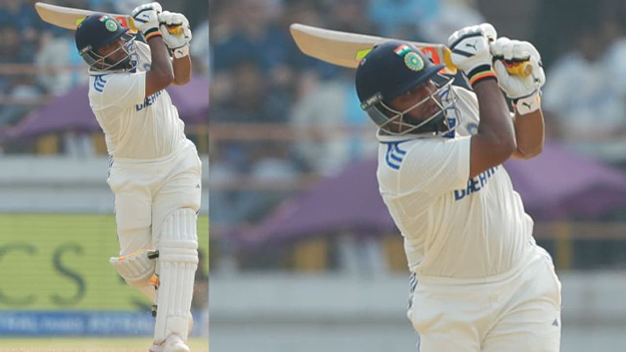 India vs England: స‌ర్ఫ‌రాజ్ ధ‌నాధ‌న్ ఇన్నింగ్స్.. అరంగేట్రంలోనే హాఫ్ సెంచ‌రీ.. 