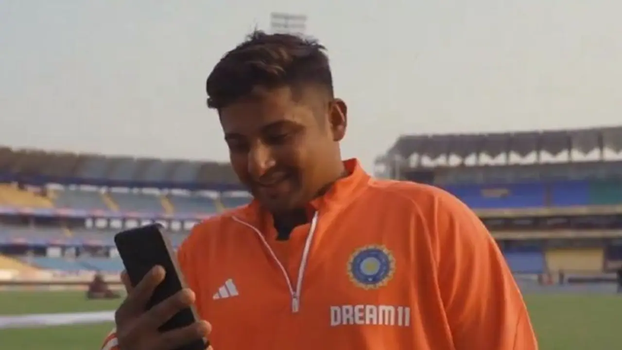 'Bhai ek number': Sarfaraz Khan's video call with brother Musheer after stellar debut vs England goes viral 'Bhai ek number': Sarfaraz Khan's video call with brother Musheer after stellar debut vs England goes viral