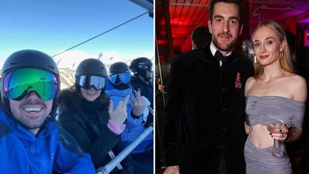 Is Sophie Turner in LOVE again? Joe Jonas' ex wife spotted kissing Peregrine Pearson in Paris 