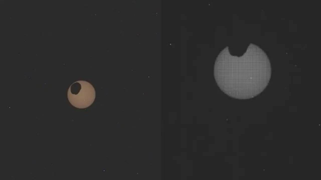 Watch: ಮಂಗಳ ಗ್ರಹದ ಸೂರ್ಯಗ್ರಹಣ ಚಿತ್ರ ಸೆರೆಹಿಡಿದ ನಾಸಾ ರೋವರ್‌!