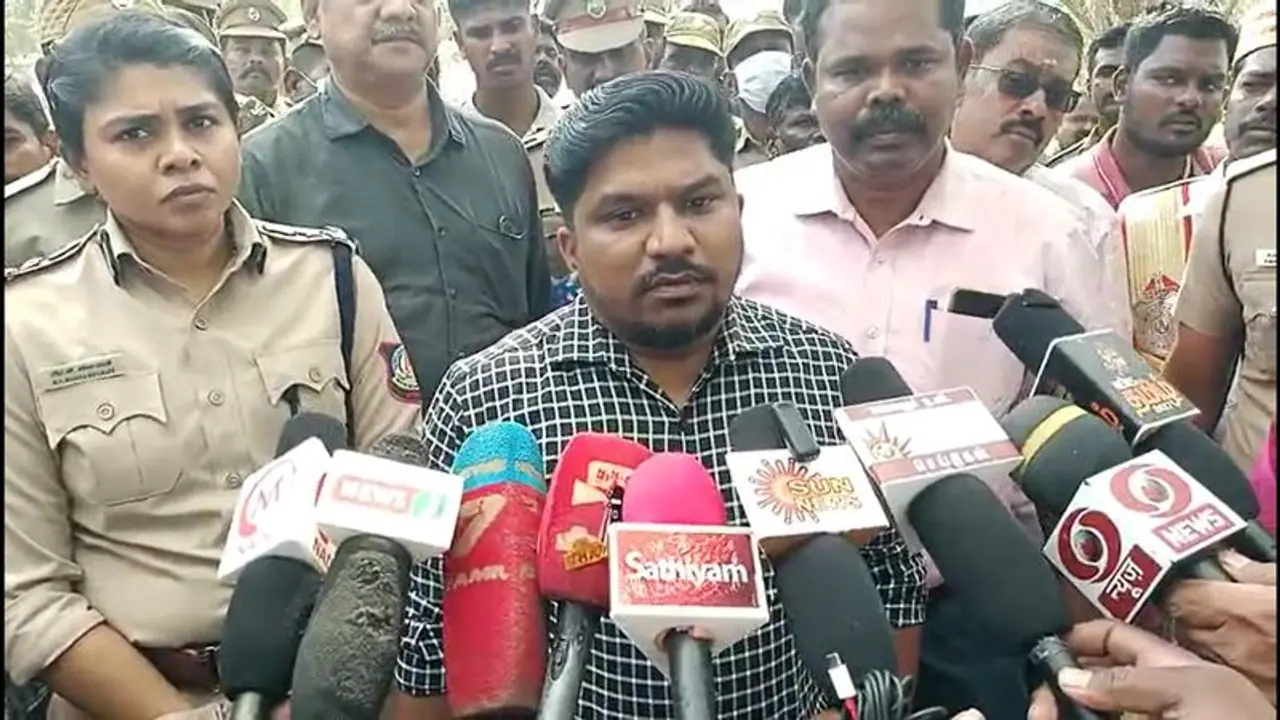 விருதுநகர் பட்டாசு ஆலை வெடி விபத்துக்கு மனித தவறே காரணம்; ஆட்சியர் பேட்டி