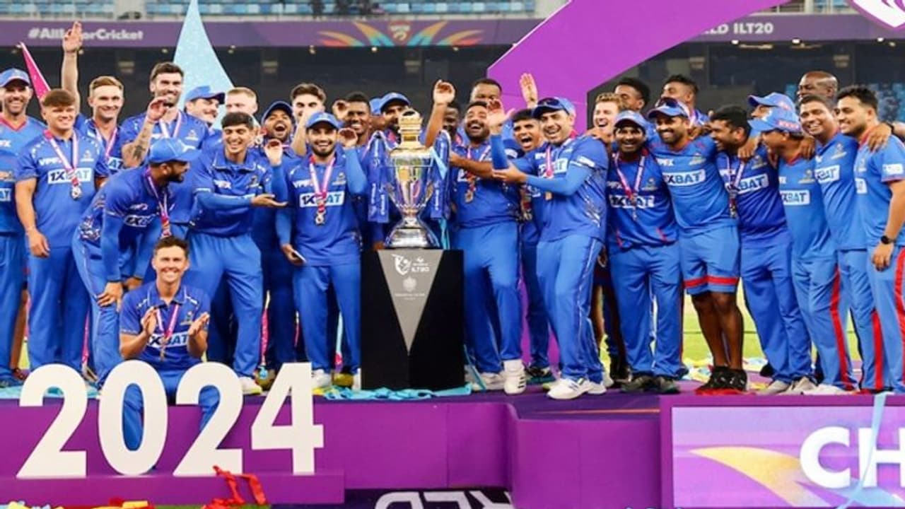 முதல் முறையாக சாம்பியனான மும்பை இந்தியன்ஸ் எமிரேட்ஸ் – ஆல் ஏரியாலயும் கில்லின்னு காட்டிய எம்ஐ! முதல் முறையாக சாம்பியனான மும்பை இந்தியன்ஸ் எமிரேட்ஸ் – ஆல் ஏரியாலயும் கில்லின்னு காட்டிய எம்ஐ!