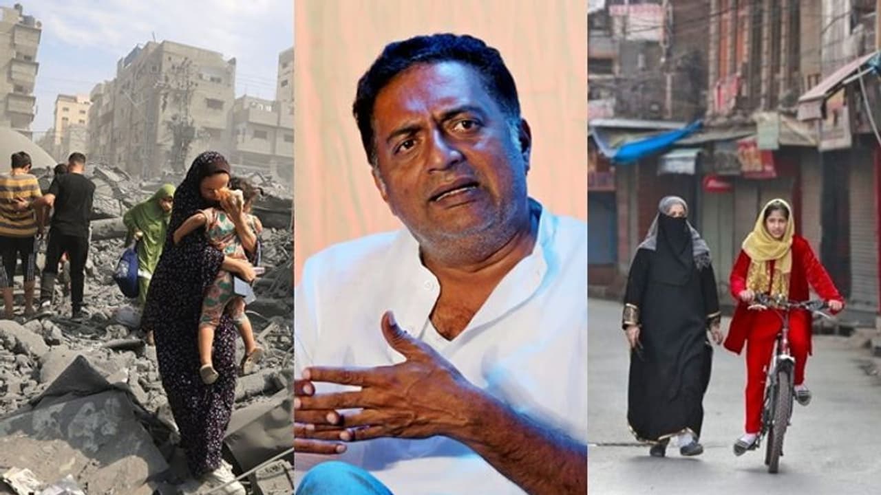Viral Video: 'ಅವರಿಗೆ ಅವರ ಸ್ಥಳ ನೀಡಿ..' ಪ್ಯಾಲೆಸ್ತೇನ್‌ ಜೊತೆ ಕಾಶ್ಮೀರ ಹೋಲಿಸಿದ ಪ್ರಕಾಶ್‌ ರಾಜ್‌!