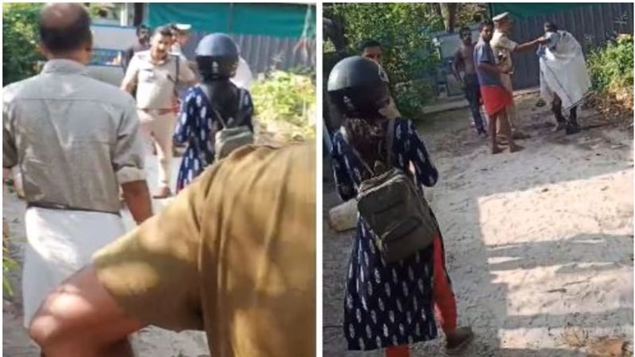 നടുറോഡിൽ ഭാര്യയെ പെട്രോൾ ഒഴിച്ച് കത്തിച്ച് കൊലപ്പെടുത്താൻ ശ്രമം; സംഭവം ചേർത്തലയില്‍ 