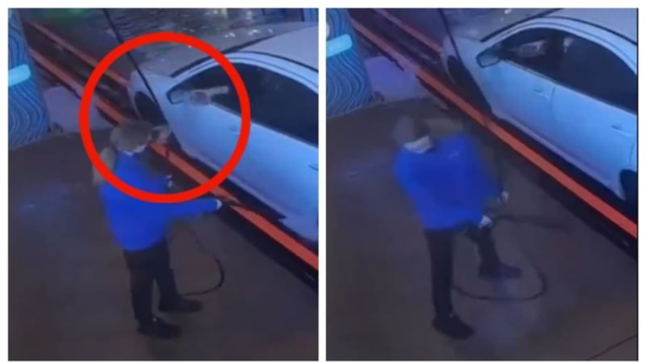 അങ്ങനെതന്നെ വേണം ! കാര് വൃത്തിയാക്കുന്നതിനിടെ അപമാനിച്ചയാള്ക്ക് നേരെ പ്രതികരിച്ച യുവതിക്ക് അഭിനന്ദനം അങ്ങനെതന്നെ വേണം ! കാര് വൃത്തിയാക്കുന്നതിനിടെ അപമാനിച്ചയാള്ക്ക് നേരെ പ്രതികരിച്ച യുവതിക്ക് അഭിനന്ദനം