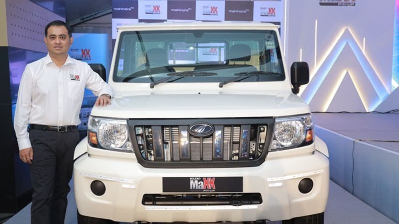 ಹೊಸ ಮಹೀಂದ್ರ ಬೊಲೆರೊ ಮ್ಯಾಕ್ಸ್ ಪಿಕ್ಅಪ್ ವಾಹನ ಅನಾವರಣ, ಎಸಿ ಫೀಚರ್ ಸೇರ್ಪಡೆ! ಹೊಸ ಮಹೀಂದ್ರ ಬೊಲೆರೊ ಮ್ಯಾಕ್ಸ್ ಪಿಕ್ಅಪ್ ವಾಹನ ಅನಾವರಣ, ಎಸಿ ಫೀಚರ್ ಸೇರ್ಪಡೆ!