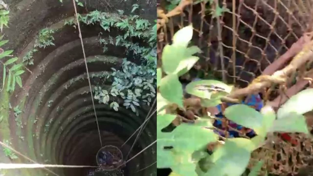 വെള്ളം കോരുന്നതിനിടെ കാൽവഴുതി കിണറ്റിലേക്ക്, വീണത് 100അടി താഴ്ചയിലേക്ക്, സ്ത്രീയെ ഫയര്ഫോഴ്സ് രക്ഷപ്പെടുത്തി വെള്ളം കോരുന്നതിനിടെ കാൽവഴുതി കിണറ്റിലേക്ക്, വീണത് 100അടി താഴ്ചയിലേക്ക്, സ്ത്രീയെ ഫയര്ഫോഴ്സ് രക്ഷപ്പെടുത്തി