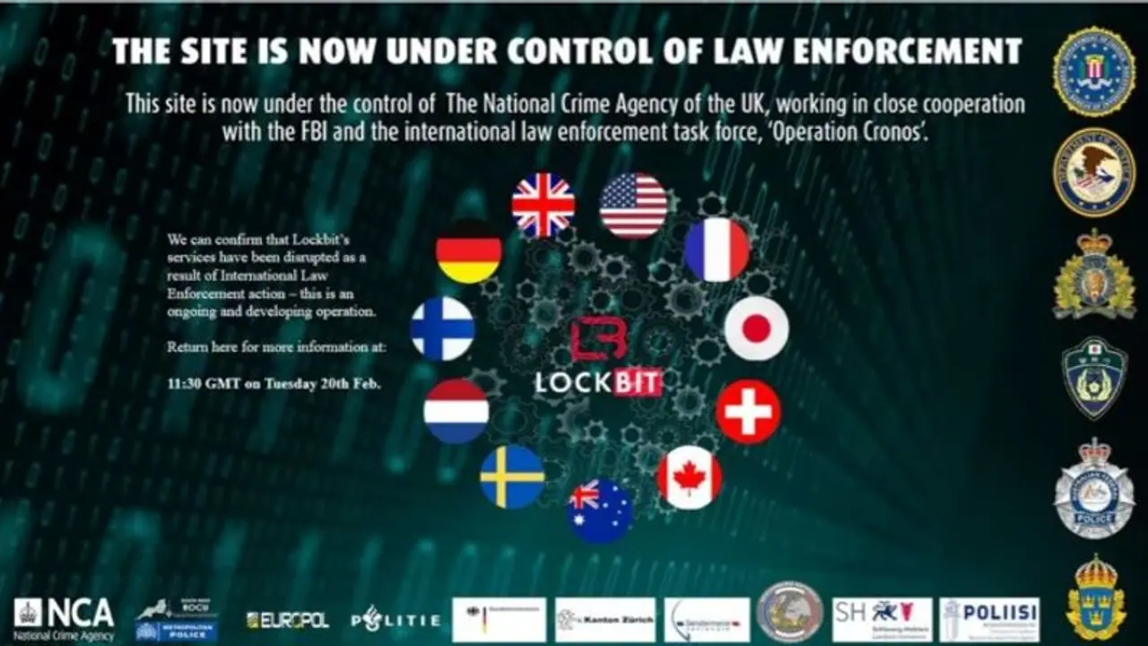 Global law enforcement agencies disrupt 'most harmful cyber crime group' Lockbit in coordinated operation Global law enforcement agencies disrupt 'most harmful cyber crime group' Lockbit in coordinated operation