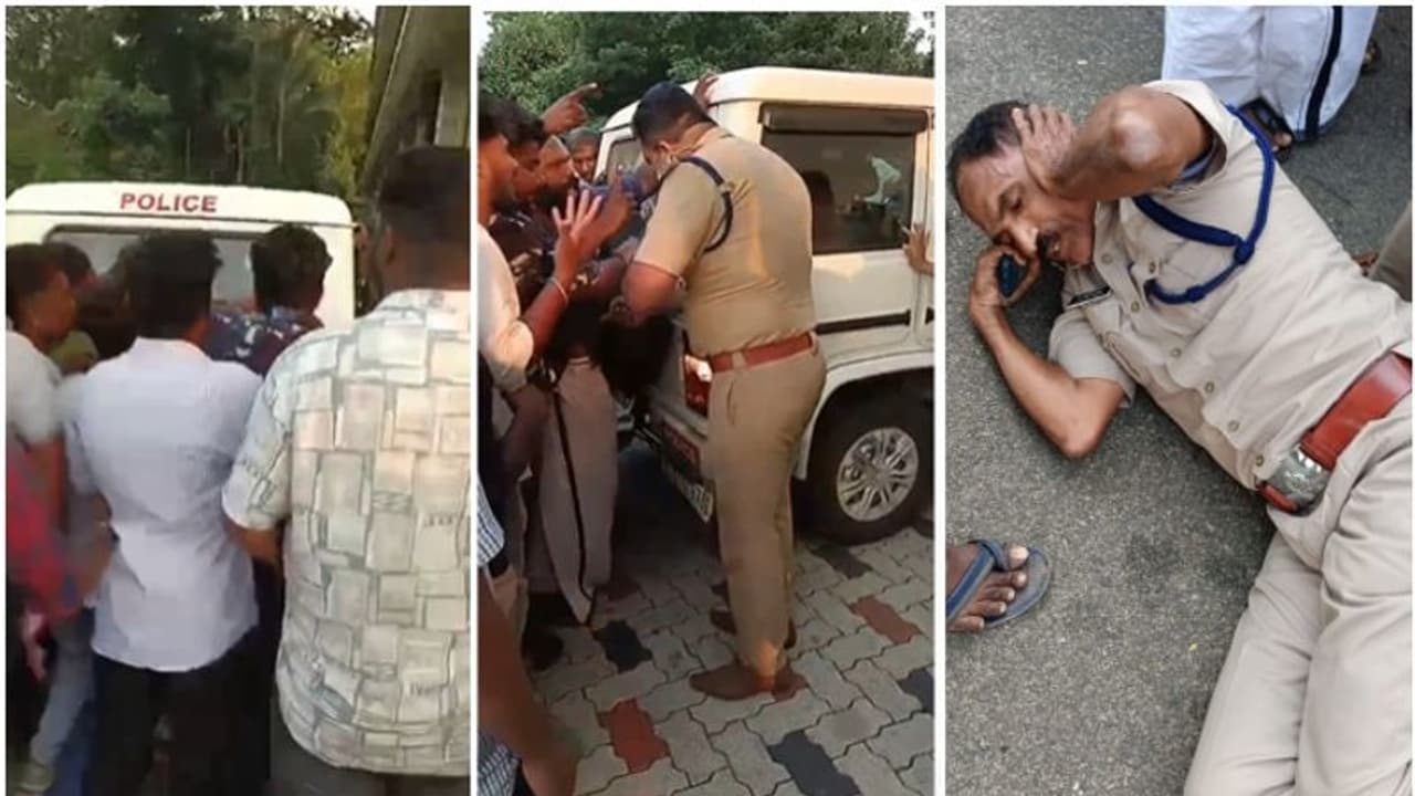 കോട്ടയത്ത് സ്കൂൾ കുട്ടികളുടെ കൂട്ടത്തല്ല്, അക്രമി സംഘവുമെത്തി; തടയാനെത്തിയ പൊലീസിനെ അടിച്ച് നിലത്തിട്ടു കോട്ടയത്ത് സ്കൂൾ കുട്ടികളുടെ കൂട്ടത്തല്ല്, അക്രമി സംഘവുമെത്തി; തടയാനെത്തിയ പൊലീസിനെ അടിച്ച് നിലത്തിട്ടു