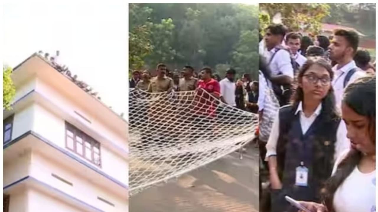 Kerala: Over 30 Law College students protest, threaten suicide citing management irregularities in Thodupuzha