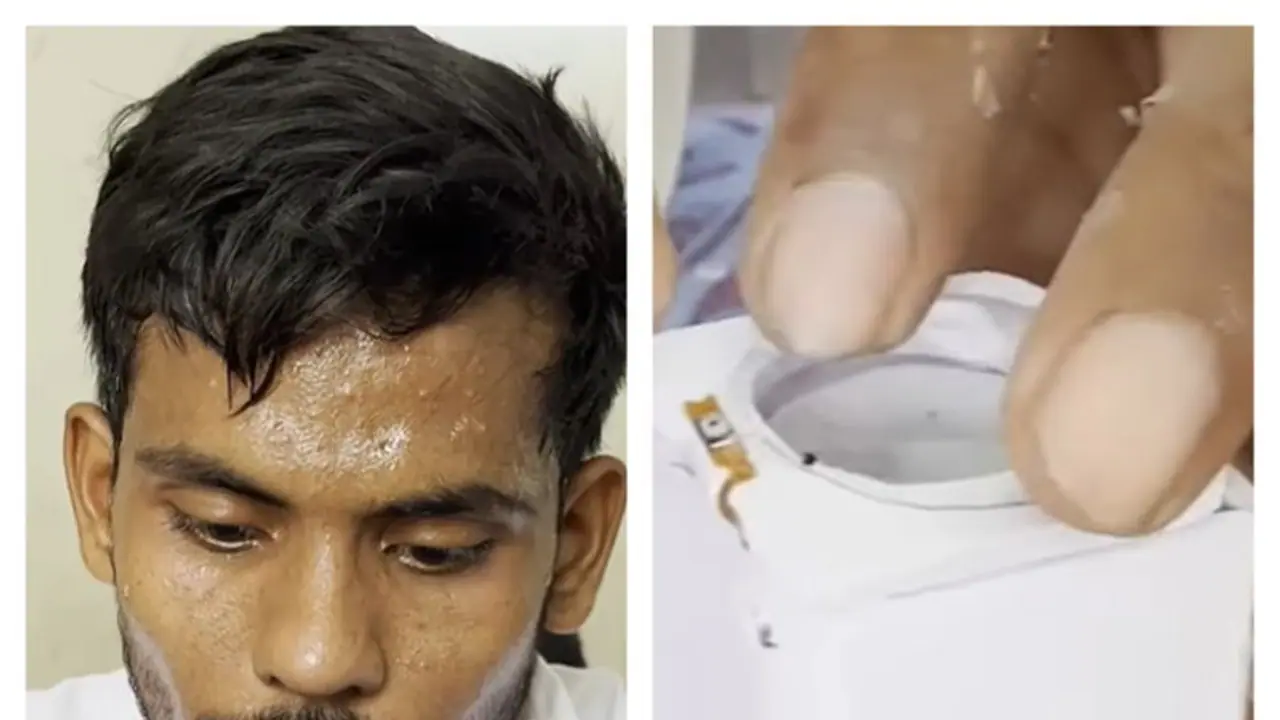 Viral Video: Andhra Pradesh’s Sai Tirumalaneedi gets Guinness Record for smallest washing machine (WATCH)
