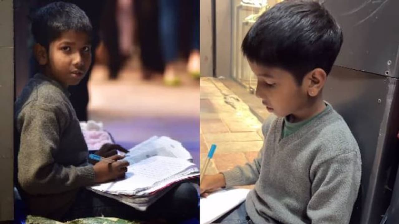 തെരുവോരത്തിരുന്ന് പഠിക്കുന്ന ബാലൻ, കുടുംബത്തെ സഹായിക്കാൻ ഹെയര്ബാൻഡ് വിൽപ്പനയും; ഹൃദയം തൊട്ട് വീഡിയോ തെരുവോരത്തിരുന്ന് പഠിക്കുന്ന ബാലൻ, കുടുംബത്തെ സഹായിക്കാൻ ഹെയര്ബാൻഡ് വിൽപ്പനയും; ഹൃദയം തൊട്ട് വീഡിയോ