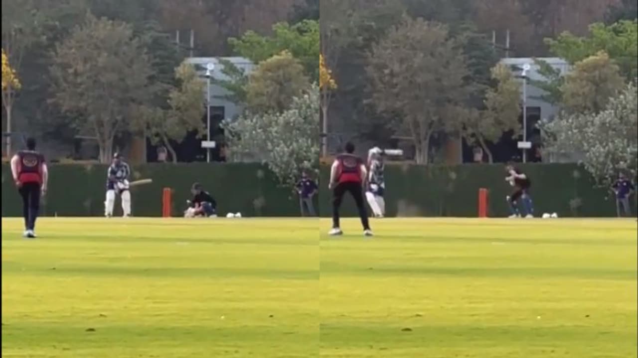 പ്രതാപം എങ്ങും പോയിട്ടില്ല, റിഷഭ് പന്ത് ഈസ് ബാക്ക്; ക്രീസ് വിട്ടിറങ്ങി ഉഗ്രന്‍ ഷോട്ട്; വീഡിയോ വൈറല്‍