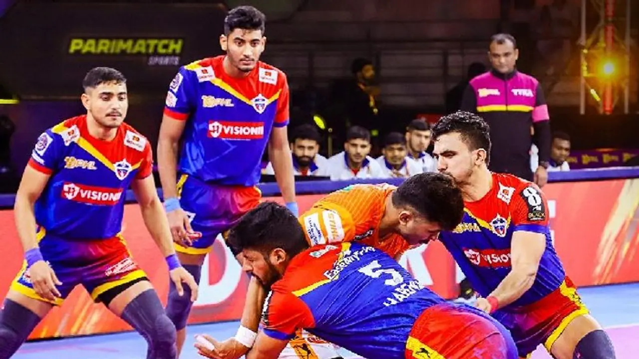 Pro Kabaddi League: ಪುಣೇರಿ ಪಲ್ಟನ್ಗೆ ಅಗ್ರಸ್ಥಾನ Pro Kabaddi League: ಪುಣೇರಿ ಪಲ್ಟನ್ಗೆ ಅಗ್ರಸ್ಥಾನ