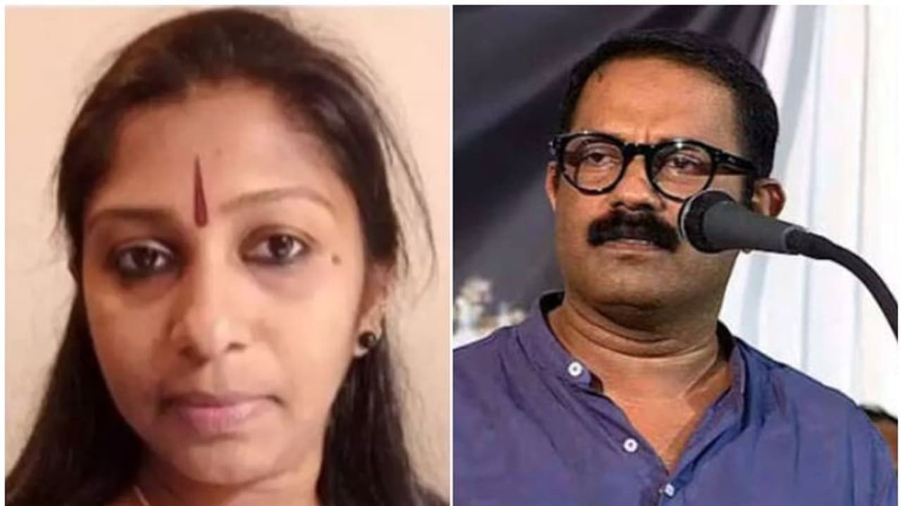 കെഎം ഷാജിക്ക് കു‍ഞ്ഞനന്തൻ്റെ മകളുടെ മറുപടി; 'തെരഞ്ഞെടുപ്പ് മുന്നിൽ കണ്ടുള്ള എറിഞ്ഞുനോക്കൽ, വെറും ജൽപനം'
