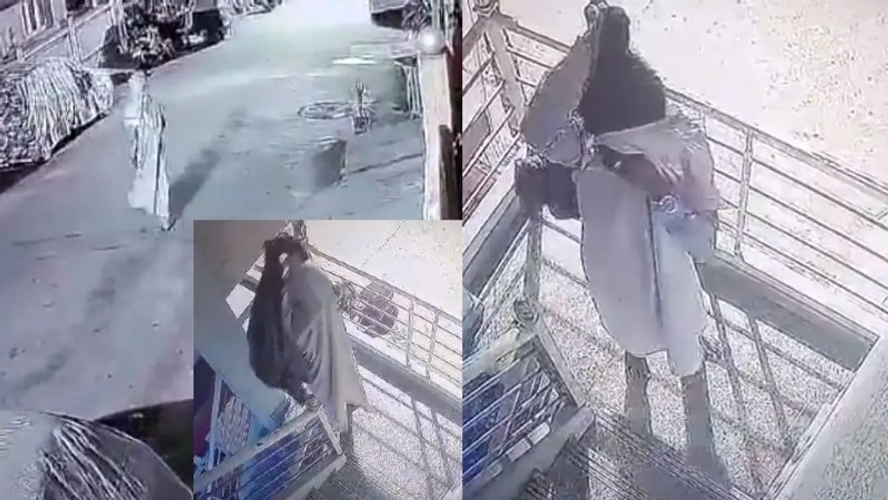 ಮನೆ ಮುಂದೆ ಬಿಚ್ಚಿಟ್ಟ ಲಕ್ಸುರಿ ಶೂಗಳೇ ಟಾರ್ಗೆಟ್: ನೈಟಿ ಧರಿಸಿ ಬರೋ ಕಳ್ಳನ ಕೈಚಳಕ ಸಿಸಿಟಿವಿಯಲ್ಲಿ ಸೆರೆ