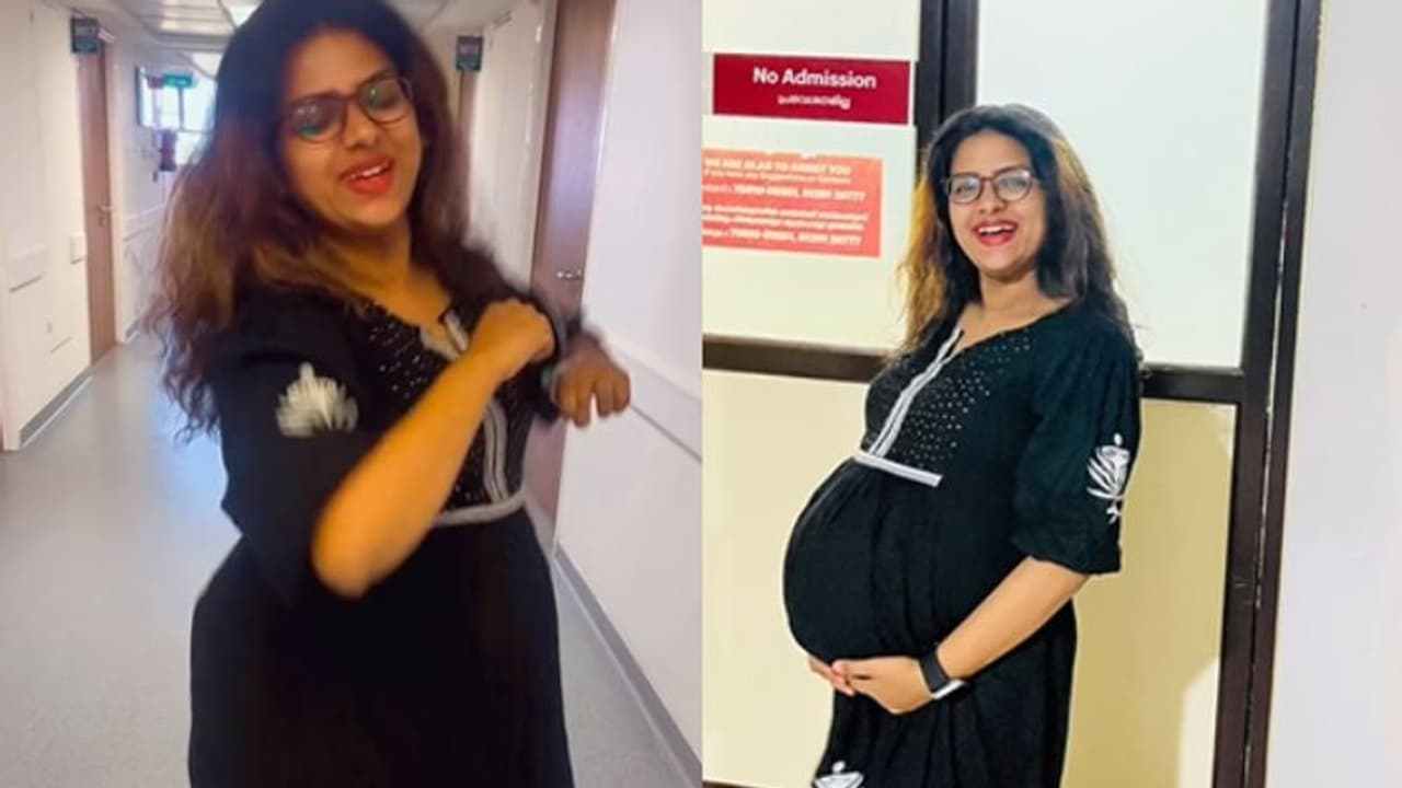 ലേബർ റൂമിലേക്ക് കയറുന്നതിന് തൊട്ടുമുമ്പ് സിനിമാ ഗാനത്തിന് ഡാൻസ്, കടന്നകൈയെന്ന് വിമര്‍ശനം, നടിയുടെ വീഡിയോ