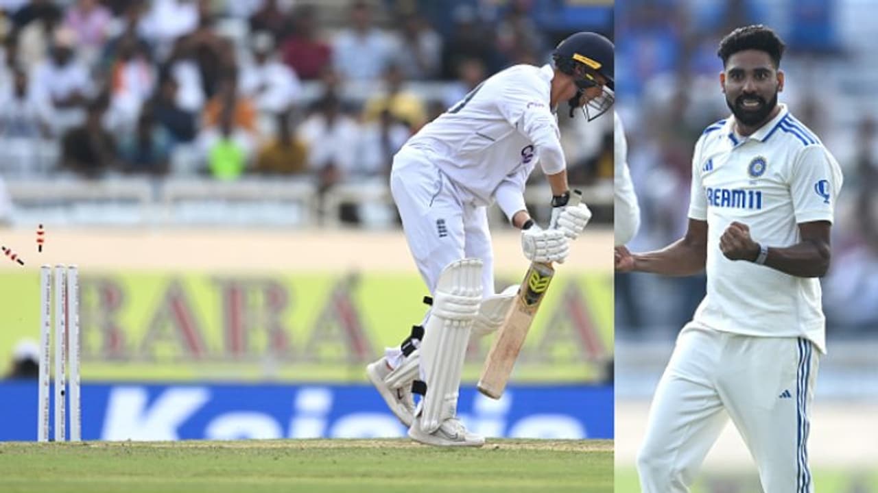 കുറ്റി പോയ വഴി കണ്ടില്ല; ഹാര്‍ട്‌ലിയുടെ ഹൃദയം തകര്‍ത്ത് മുഹമ്മദ് സിറാജ് തീയുണ്ട വീഡിയോ 