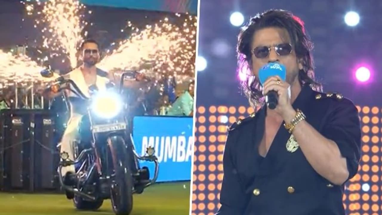 WPL 2024 Opening ceremony: Shah Rukh Khan, Shahid Kapoor and others perform at star studded event [WATCH]