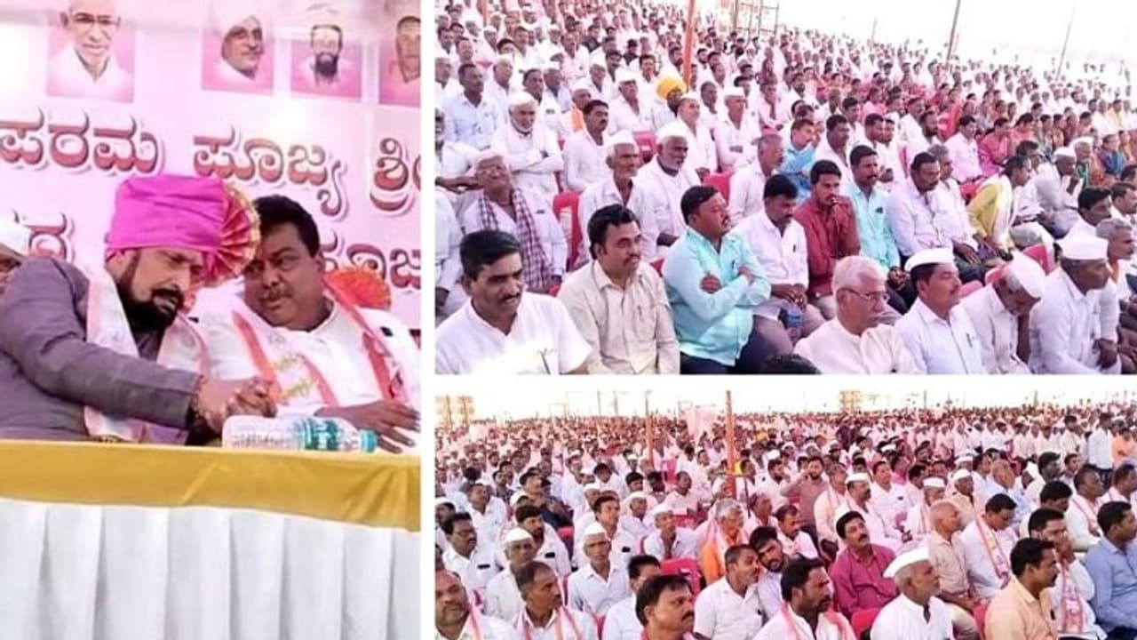 ವಿಜಯಪುರ: ಲೋಕಸಭಾ ಚುನಾವಣೆ ಹೊತ್ತಲ್ಲೇ ಗಾಣಿಗ ಸಮಾಜದಿಂದ ಶಕ್ತಿ ಪ್ರದರ್ಶನ..!