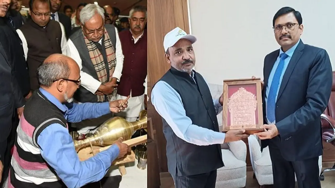 National Awardee Craftsperson Ikram Hussain is Keeping the Art of Metal Engraving Alive