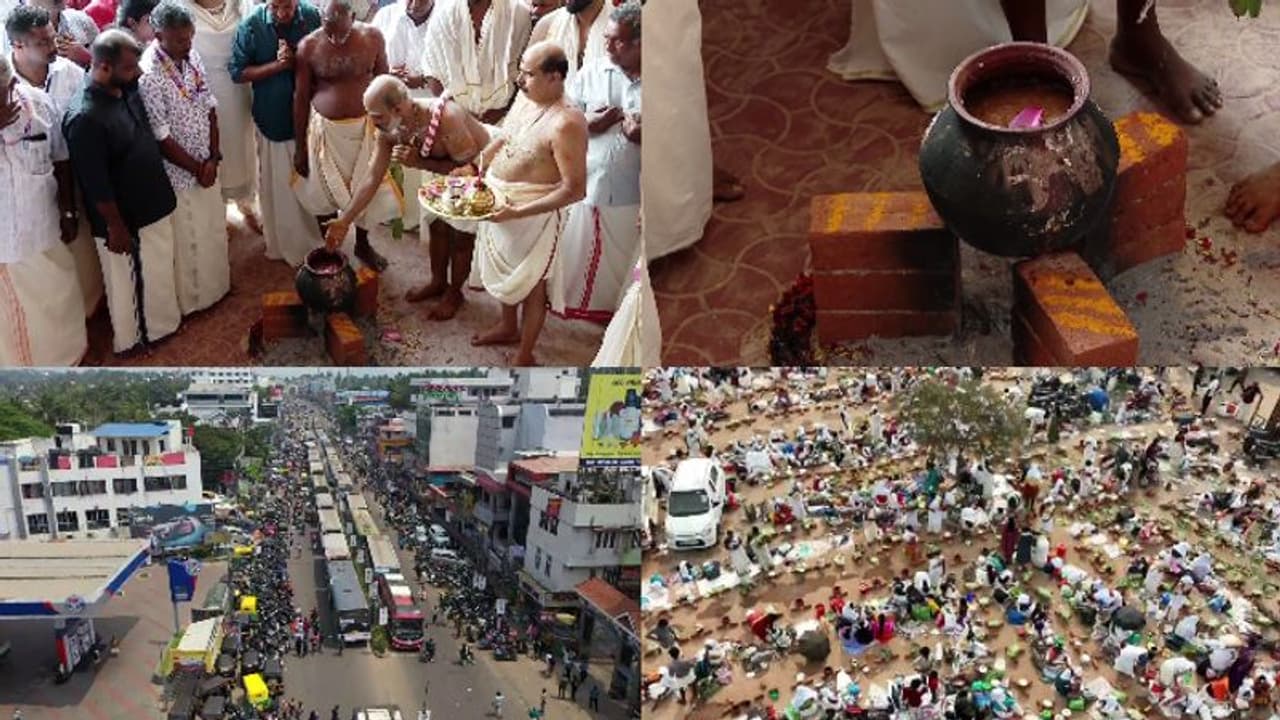 പുണ്യം പൊങ്കാല, ആറ്റുകാലമ്മക്ക് പൊങ്കാല നിവേദ്യം അര്പ്പിച്ച് ഭക്തര്,ഇനി അടുത്ത വര്ഷത്തേക്കായി കാത്തിരിപ്പ് പുണ്യം പൊങ്കാല, ആറ്റുകാലമ്മക്ക് പൊങ്കാല നിവേദ്യം അര്പ്പിച്ച് ഭക്തര്,ഇനി അടുത്ത വര്ഷത്തേക്കായി കാത്തിരിപ്പ്