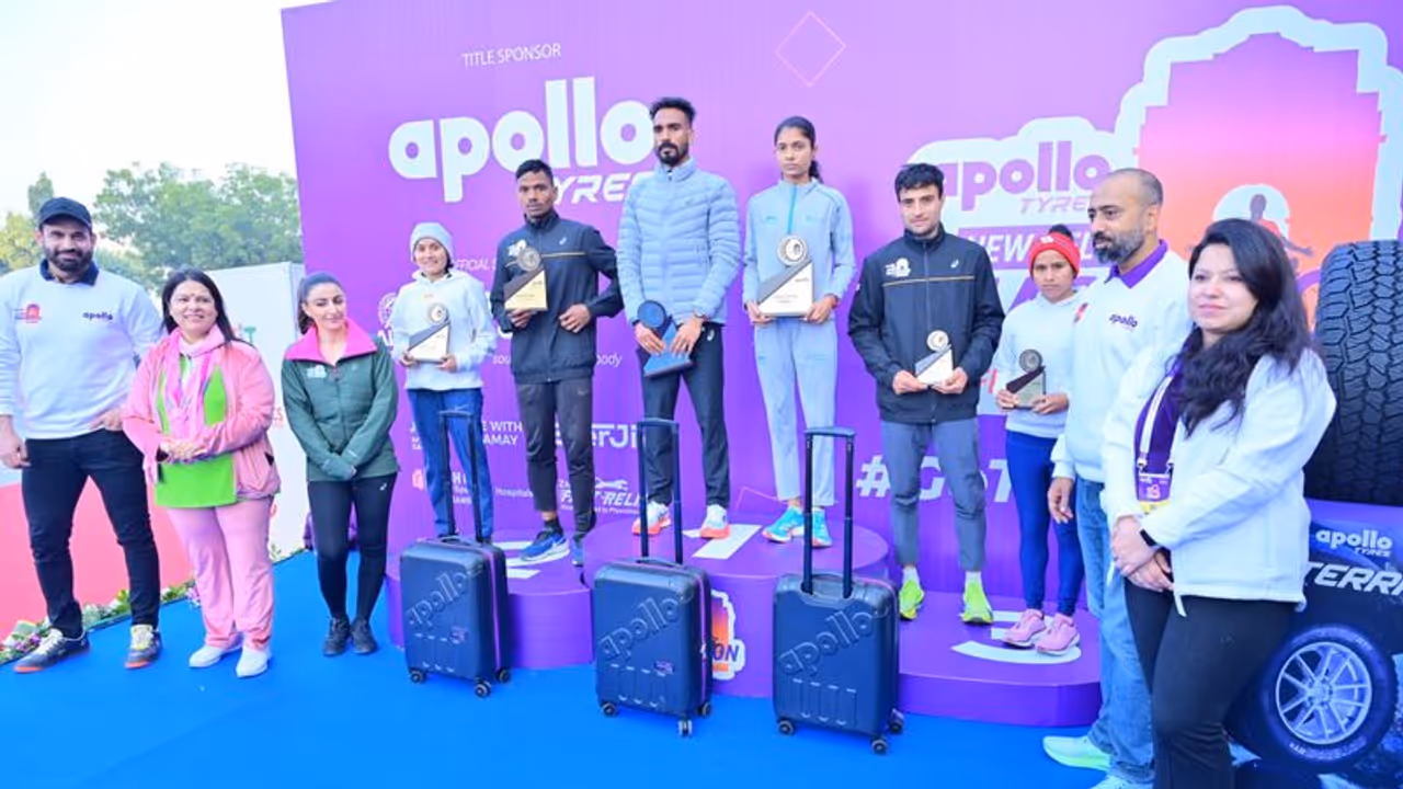 ನವದೆಹಲಿ ಮ್ಯಾರಥಾನ್‌‌ನಲ್ಲಿ ಚಿನ್ನ ಗೆದ್ದ ಗೋಪಿ ಥೋನಕಲ್‌, ಅಶ್ವಿನಿ ಜಾಧವ್‌ !