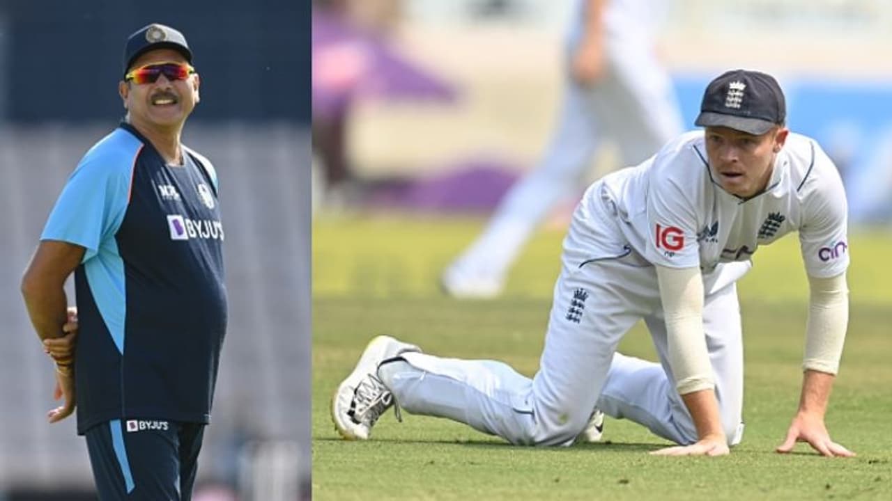 പിച്ചിനെ കുറ്റം പറഞ്ഞവര് ഒരു റണ് പോലും അടിച്ചില്ല; ഇംഗ്ലണ്ട് താരത്തിന്റെ വായടപ്പിച്ച് രവി ശാസ്ത്രി പിച്ചിനെ കുറ്റം പറഞ്ഞവര് ഒരു റണ് പോലും അടിച്ചില്ല; ഇംഗ്ലണ്ട് താരത്തിന്റെ വായടപ്പിച്ച് രവി ശാസ്ത്രി