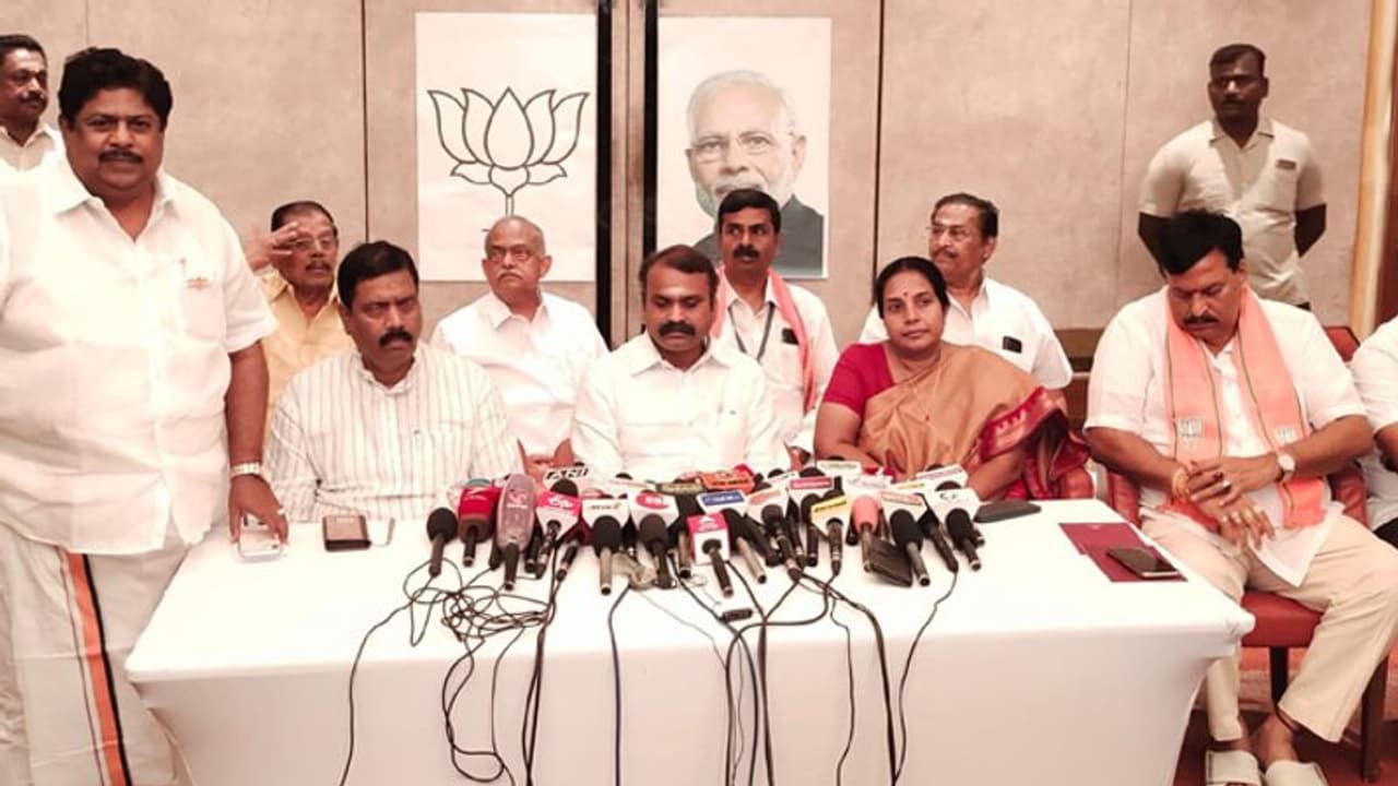 பாஜகவில் மாற்று கட்சியினர் இணையும் நிகழ்வு ஒத்திவைப்பு! என்ன காரணம் தெரியுமா? எல்.முருகன் சொன்ன தகவல்!