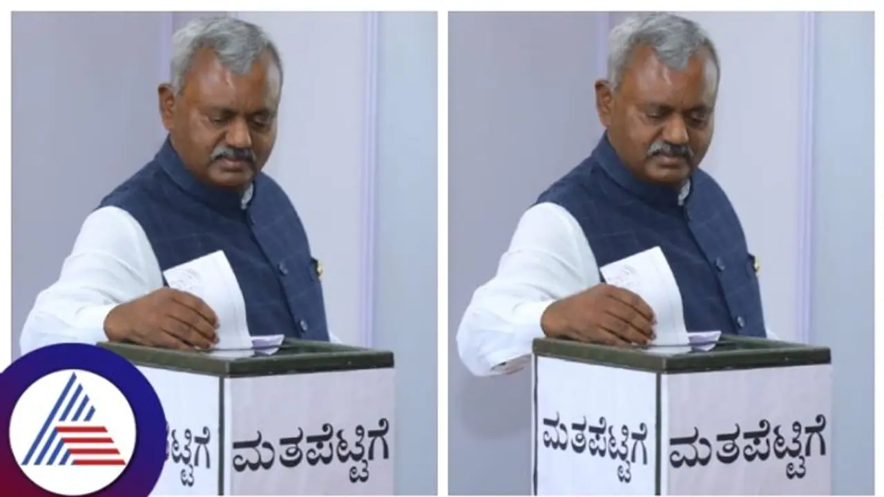 Karnataka: BJP MLA ST Somashekhar's cross voting shocks party in Rajya Sabha elections Karnataka: BJP MLA ST Somashekhar's cross voting shocks party in Rajya Sabha elections