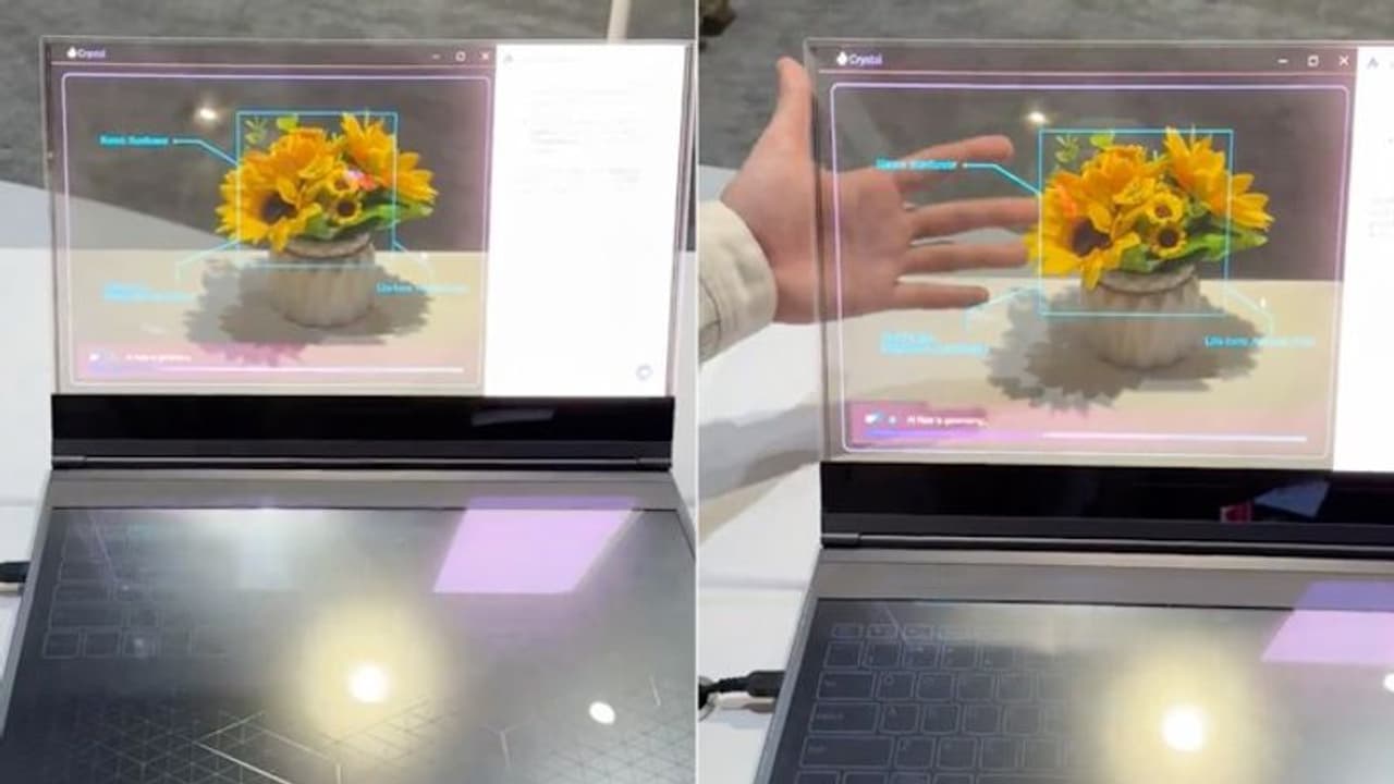 MWC 2024: Lenovo showcases transparent laptop concept (WATCH) MWC 2024: Lenovo showcases transparent laptop concept (WATCH)
