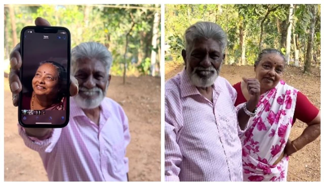 'എന്‍റെ കാമുകിയെ നോക്കൂ' എന്ന് അച്ഛാമാസ്; തുളസി ചേട്ടനും രത്നമ്മ ചേച്ചിയും പൊളിയല്ലേയെന്ന് സോഷ്യല്‍ മീഡിയ! 