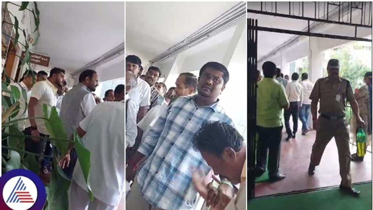 ಬಿಡಿಎ ಅಧ್ಯಕ್ಷರ ಕಚೇರಿ ಮುಂದೆ ರೈತ ಆತ್ಮಹತ್ಯೆಗೆ ಯತ್ನ; ಭೂಮಿ ಕೊಟ್ಟು 30 ವರ್ಷವಾದ್ರೂ ಪರಿಹಾರ ಸಿಕ್ಕಿಲ್ಲ!