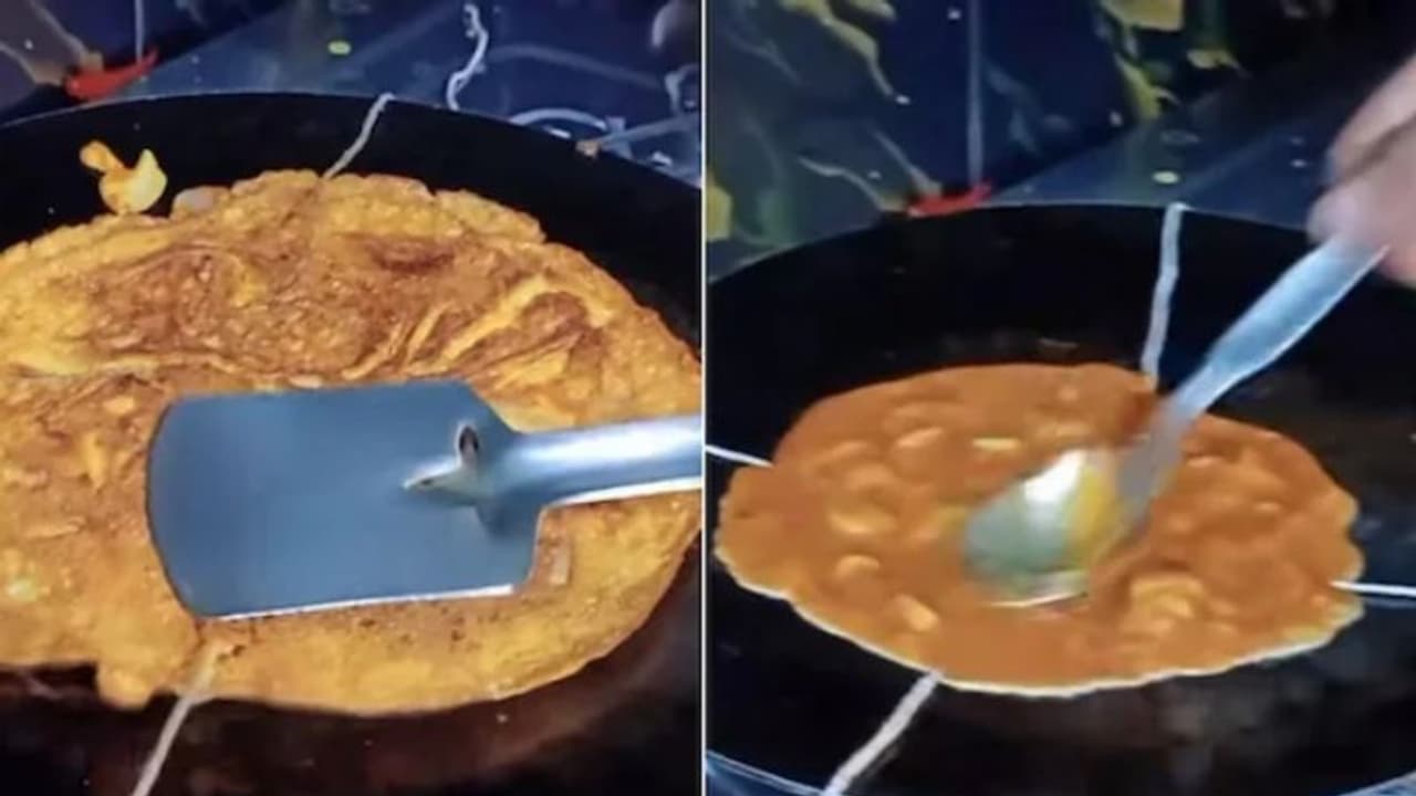 ഓംലെറ്റ് ഈസിയാക്കാൻ സൂത്രം; ഇങ്ങനെയാണെങ്കില്‍ ഓംലെറ്റ് വേണ്ടെന്ന് കമന്‍റുകള്‍ വീഡിയോ