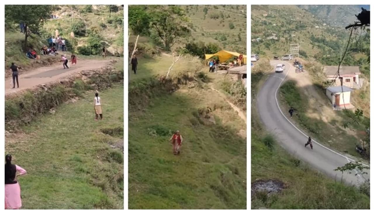 കണ്ടം ക്രിക്കറ്റല്ല, ഇത് അതുക്കും മേലെ; കാംഗ്രയിലെ പെണ്‍കുട്ടികളുടെ ക്രിക്കറ്റ് കളി ഏറ്റെടുത്ത് സോഷ്യല്‍ മീഡിയ