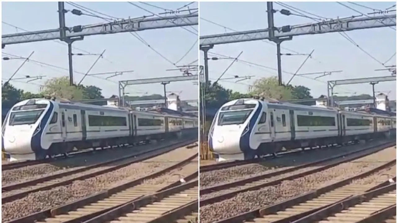 കമ്പാർട്ട്മെന്റിൽ പുക, അലാം മുഴങ്ങി; വന്ദേഭാരത് ട്രെയിൻ ആലുവയിൽ നിർത്തിയിട്ടു കമ്പാർട്ട്മെന്റിൽ പുക, അലാം മുഴങ്ങി; വന്ദേഭാരത് ട്രെയിൻ ആലുവയിൽ നിർത്തിയിട്ടു