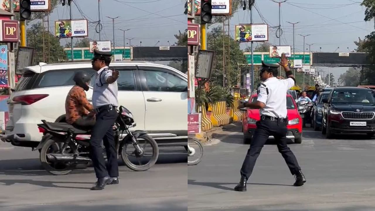 ಡ್ಯಾನ್ಸಿಂಗ್ ಪೊಲೀಸ್ ರಂಜೀತ್ ಪ್ರಯತ್ನಕ್ಕೆ ಸಚಿವರ ಮೆಚ್ಚುಗೆ, ಜಾಕ್ಸನ್ ಮೂನ್ವಾಕ್ ವಿಡಿಯೋ ವೈರಲ್! ಡ್ಯಾನ್ಸಿಂಗ್ ಪೊಲೀಸ್ ರಂಜೀತ್ ಪ್ರಯತ್ನಕ್ಕೆ ಸಚಿವರ ಮೆಚ್ಚುಗೆ, ಜಾಕ್ಸನ್ ಮೂನ್ವಾಕ್ ವಿಡಿಯೋ ವೈರಲ್!