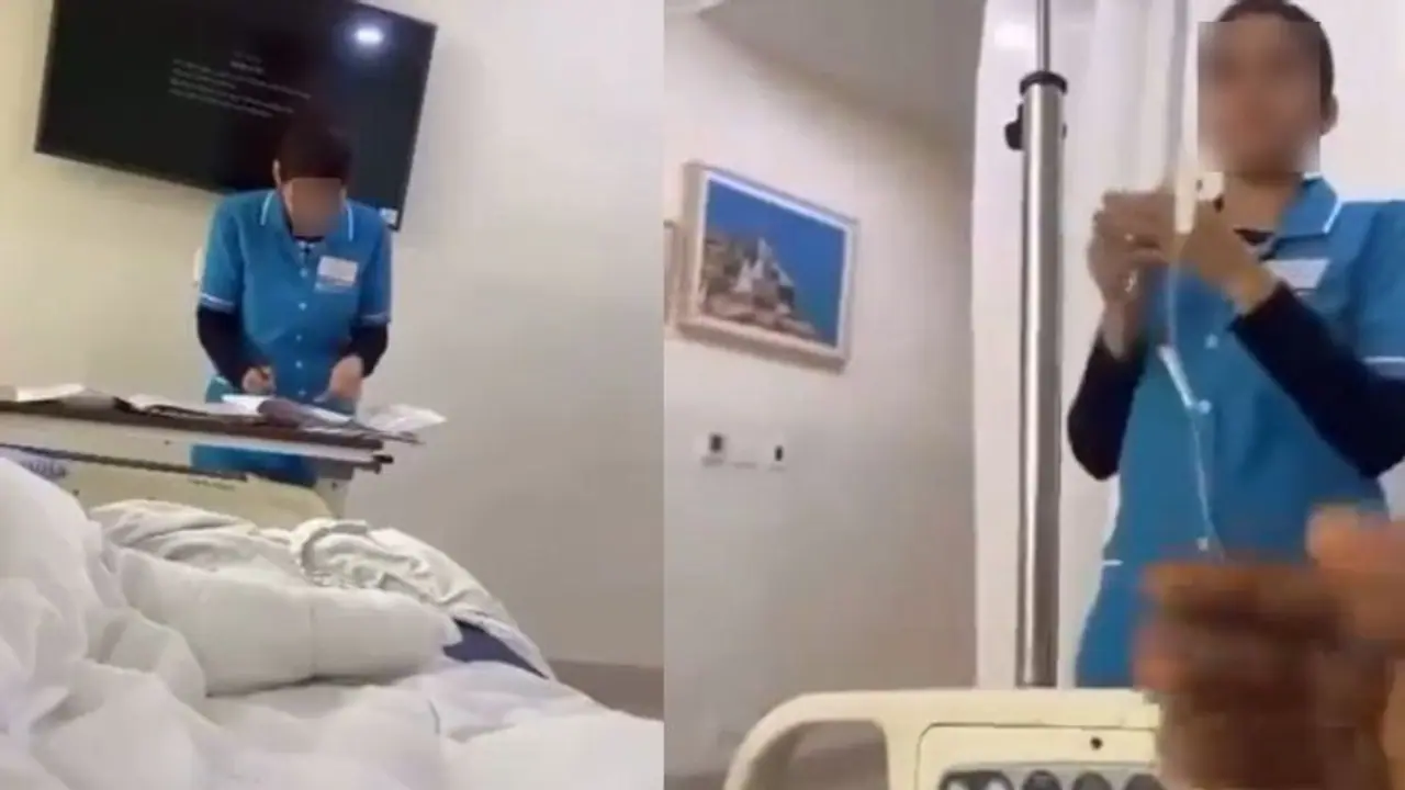 भारत के बारे में बुरा भला कहने वाले अफ्रीकी मरीज को नर्स ने दिया करारा जवाब Watch Video